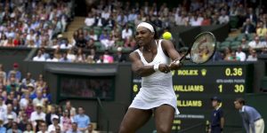tennis myth watch ball contact point - serena williams